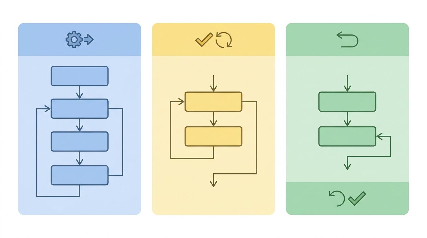 for vs while vs do-while: cuándo usar cada uno